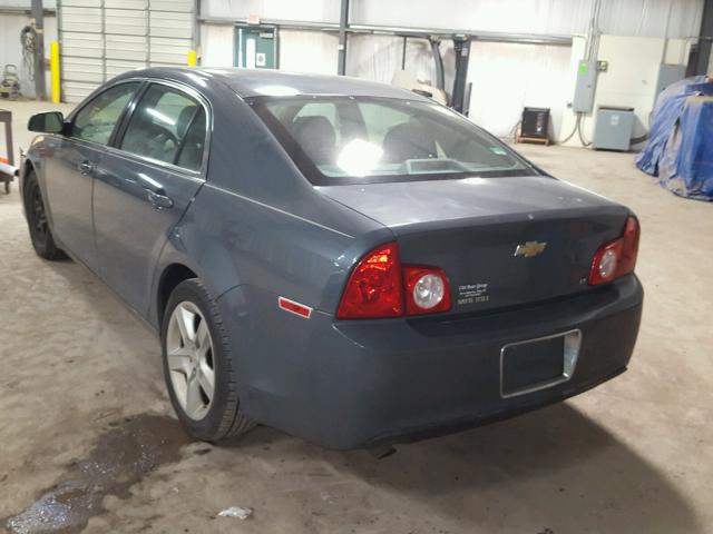 1G1ZG57N094133521 - 2009 CHEVROLET MALIBU LS GRAY photo 3