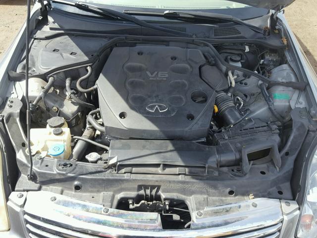 JNKCV51E74M113639 - 2004 INFINITI G35 SILVER photo 7