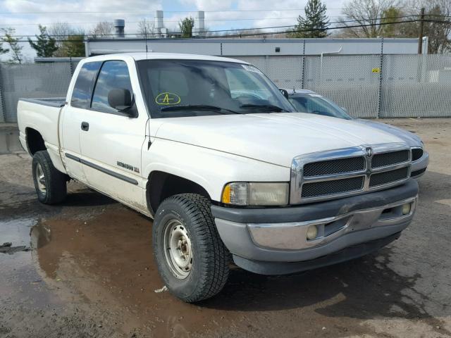 3B7HF13Y01M521503 - 2001 DODGE RAM 1500 WHITE photo 1