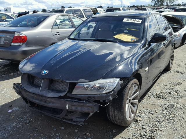 WBAPK5C53BA657298 - 2011 BMW 328 XI SUL BLACK photo 2