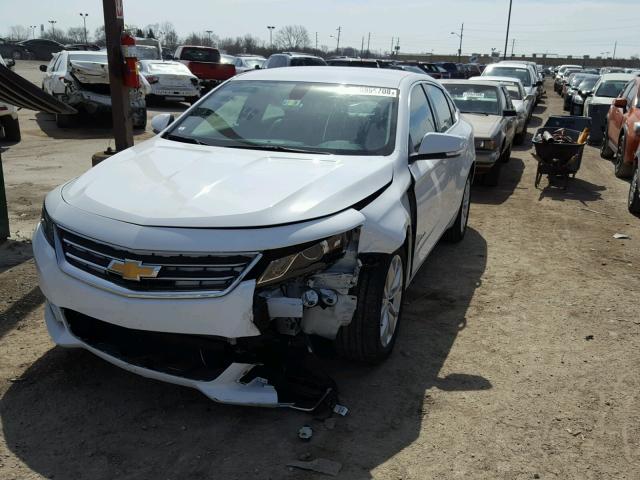 1G1105SA4HU173864 - 2017 CHEVROLET IMPALA LT WHITE photo 2