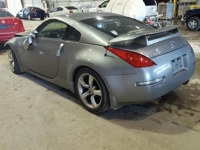 JN1AZ34D06M300070 - 2006 NISSAN 350Z COUPE GRAY photo 3