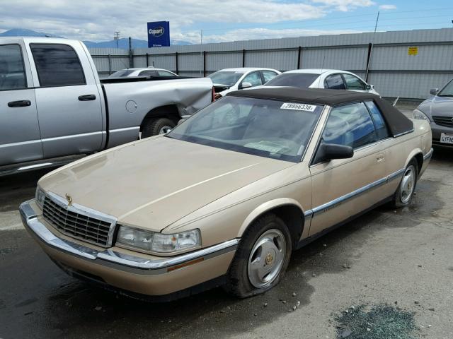 1G6EL13B1NU602506 - 1992 CADILLAC ELDORADO GOLD photo 2