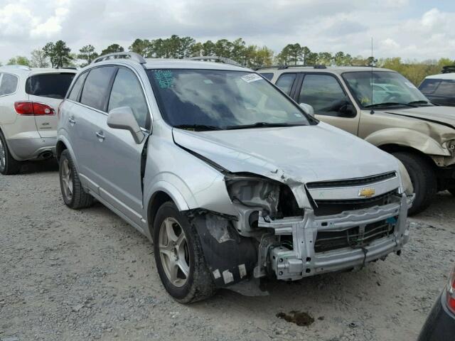 3GNAL3EK3DS606258 - 2013 CHEVROLET CAPTIVA LT SILVER photo 1