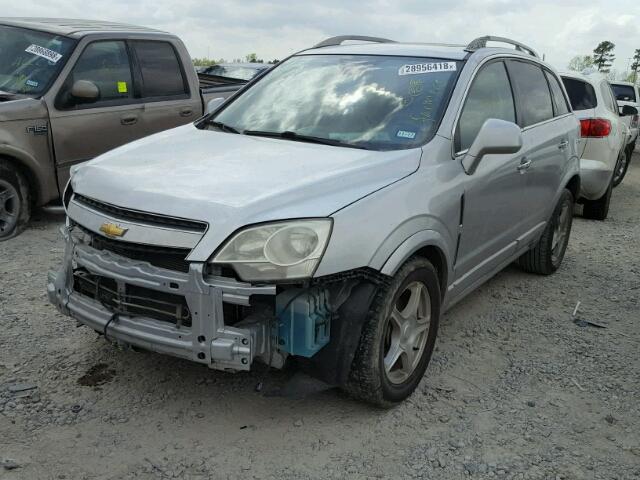 3GNAL3EK3DS606258 - 2013 CHEVROLET CAPTIVA LT SILVER photo 2