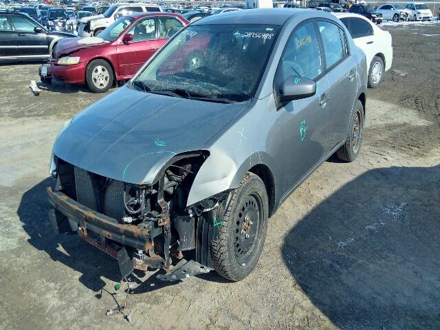 3N1AB61E07L656694 - 2007 NISSAN SENTRA 2.0 GRAY photo 2