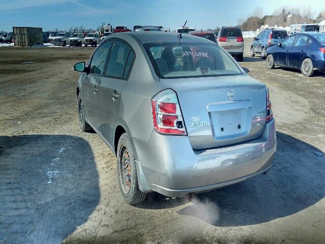 3N1AB61E07L656694 - 2007 NISSAN SENTRA 2.0 GRAY photo 3