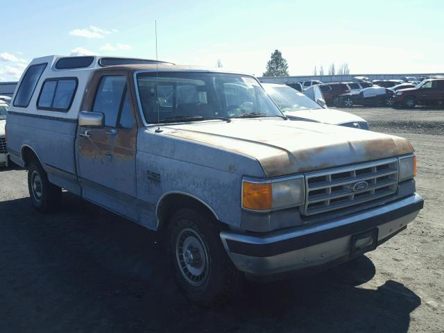 1FTDF15Y4JNB15239 - 1988 FORD F150 BLUE photo 1