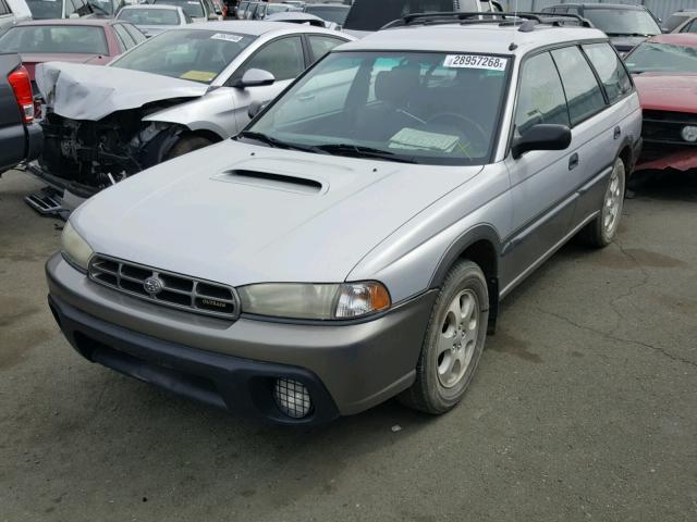 4S3BG6852X6636336 - 1999 SUBARU LEGACY OUT SILVER photo 2