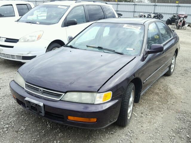 1HGCD5609VA159589 - 1997 HONDA ACCORD SE PURPLE photo 2