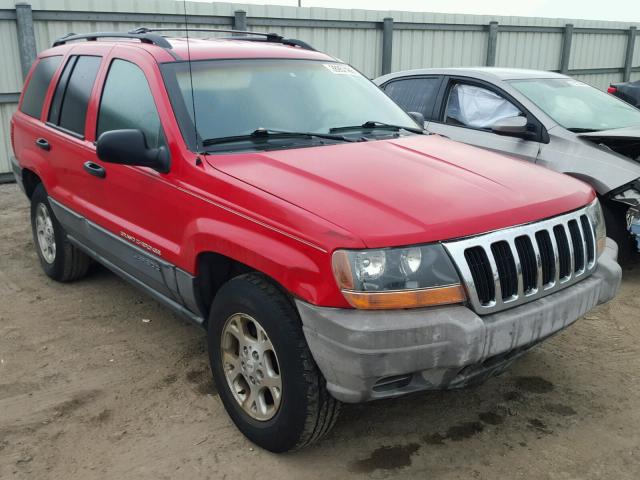 1J4GX48S31C532022 - 2001 JEEP GRAND CHER RED photo 1