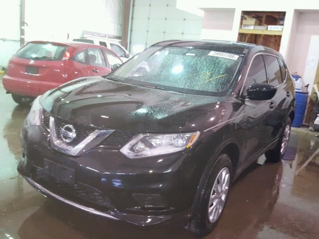 JN8AT2MTXGW011580 - 2016 NISSAN ROGUE S BLACK photo 2