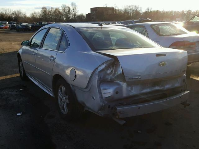 2G1WF5E31C1160463 - 2012 CHEVROLET IMPALA LS GRAY photo 3