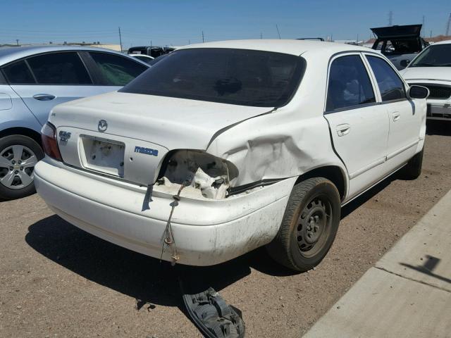 1YVGF22C0Y5139750 - 2000 MAZDA 626 ES WHITE photo 4