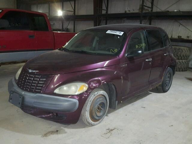 3C4FY48B63T527189 - 2003 CHRYSLER PT CRUISER PURPLE photo 2