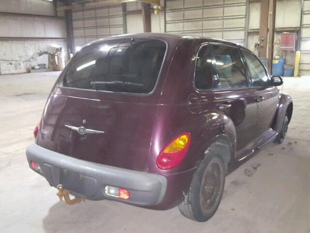 3C4FY48B63T527189 - 2003 CHRYSLER PT CRUISER PURPLE photo 4