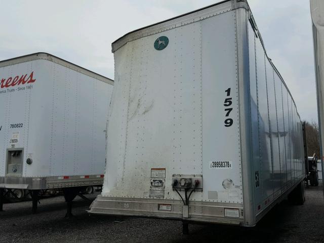 1GRAP0622DT576255 - 2013 GREAT DANE TRAILER 53 TRAILER WHITE photo 2