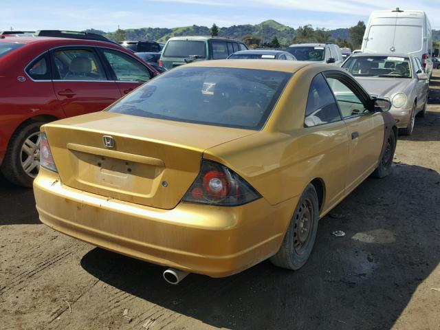 1HGEM22551L035178 - 2001 HONDA CIVIC LX GOLD photo 4