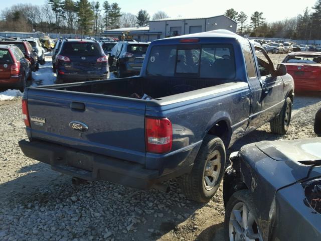 1FTYR14D98PA95804 - 2008 FORD RANGER SUP BLUE photo 4