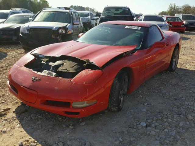 1G1YY22G9X5122542 - 1999 CHEVROLET CORVETTE RED photo 2