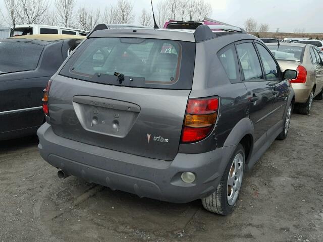 5Y2SL65898Z401488 - 2008 PONTIAC VIBE GRAY photo 4