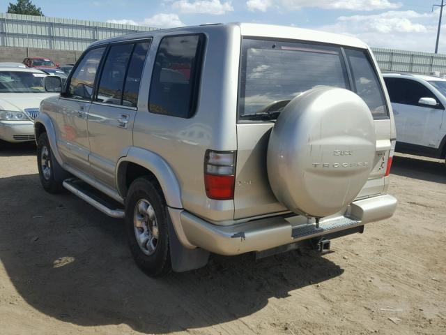 JACDJ58X7Y7J15399 - 2000 ISUZU TROOPER S TAN photo 3