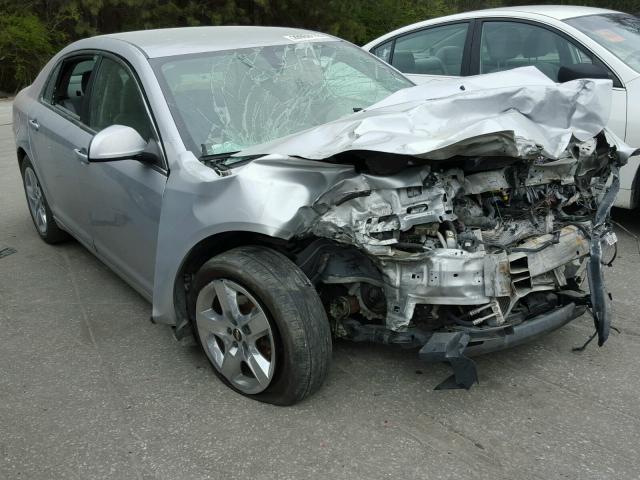 1G1ZC5EB8AF140441 - 2010 CHEVROLET MALIBU 1LT SILVER photo 1