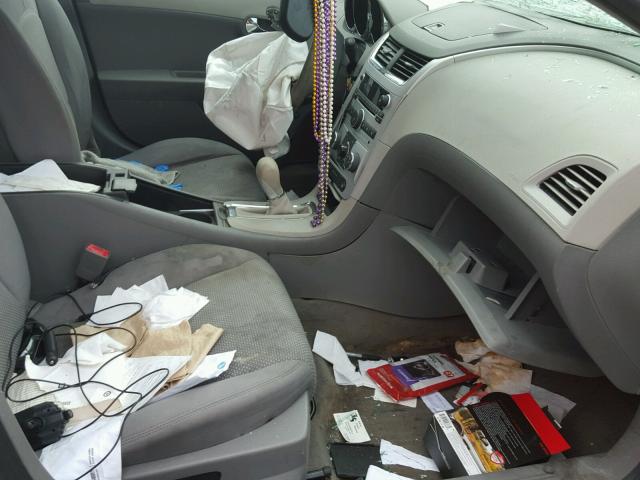 1G1ZC5EB8AF140441 - 2010 CHEVROLET MALIBU 1LT SILVER photo 5