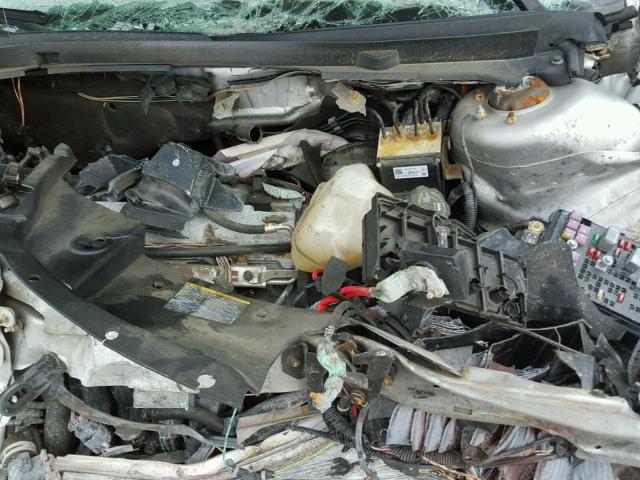 1G1ZC5EB8AF140441 - 2010 CHEVROLET MALIBU 1LT SILVER photo 7