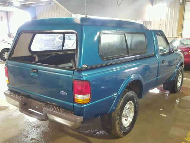 1FTCR11X8STA60596 - 1995 FORD RANGER TURQUOISE photo 4