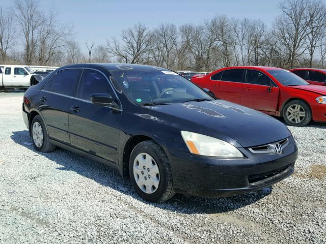 1HGCM55373A104115 - 2003 HONDA ACCORD LX BLACK photo 1