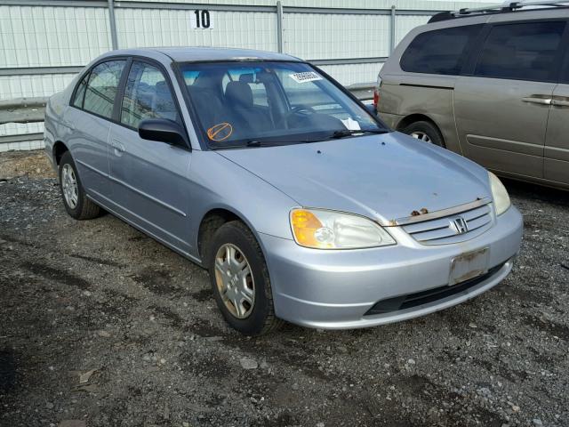 2HGES16502H541266 - 2002 HONDA CIVIC LX SILVER photo 1