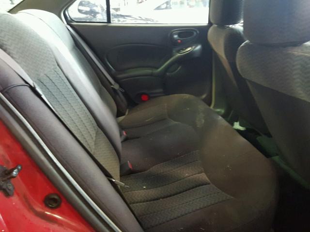 1G2NF52E33C150279 - 2003 PONTIAC GRAND AM S RED photo 6