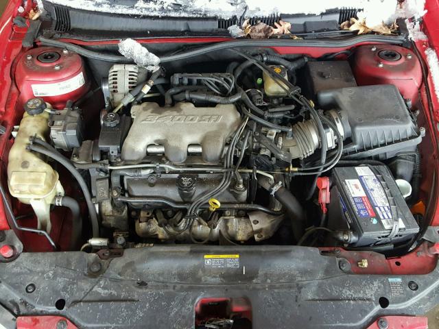 1G2NF52E33C150279 - 2003 PONTIAC GRAND AM S RED photo 7