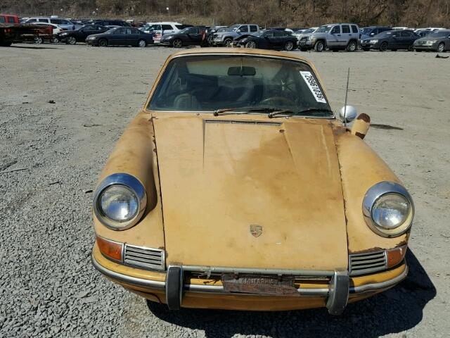 12804057 - 1974 PORSCHE 911 YELLOW photo 9