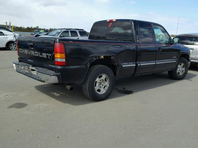 1GCEC19W02Z200000 - 2002 CHEVROLET SILVERADO BLACK photo 4