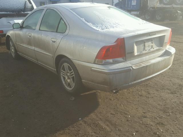 YV1RS592162549989 - 2006 VOLVO S60 2.5T GRAY photo 3