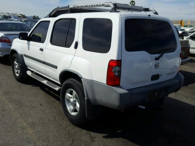 5N1ED28T24C635127 - 2004 NISSAN XTERRA XE WHITE photo 3