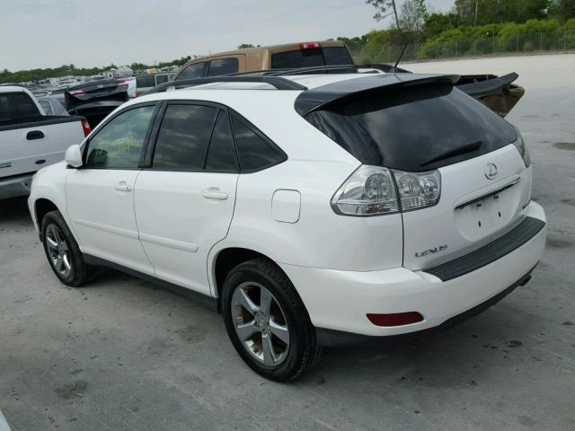 2T2HK31U57C031871 - 2007 LEXUS RX 350 WHITE photo 3