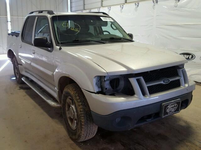 1FMDU77K04UA83641 - 2004 FORD EXPLORER S SILVER photo 1