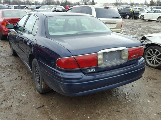 1G4HP52K43U177427 - 2003 BUICK LESABRE CU BLUE photo 3