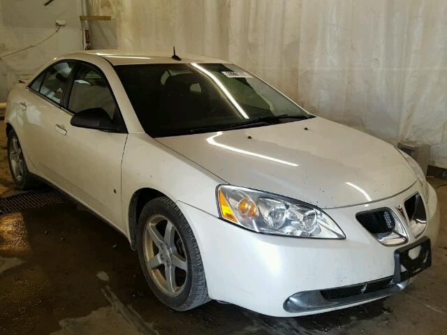 1G2ZG57N884240553 - 2008 PONTIAC G6 BASE WHITE photo 1