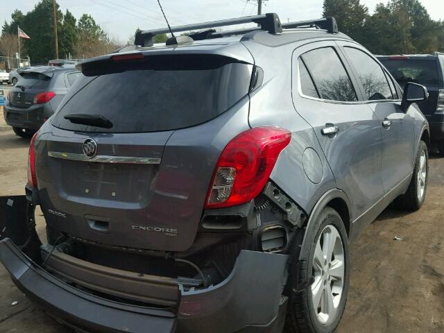 KL4CJHSBXFB173636 - 2015 BUICK ENCORE PRE GRAY photo 4