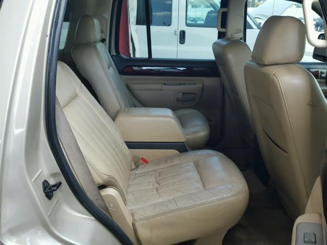 5LMEU68H75ZJ07890 - 2005 LINCOLN AVIATOR 金色 照片 6