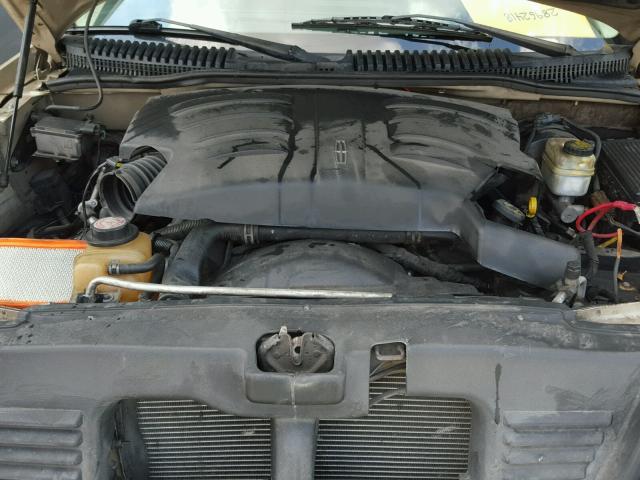 5LMEU68H75ZJ07890 - 2005 LINCOLN AVIATOR 金色 照片 7