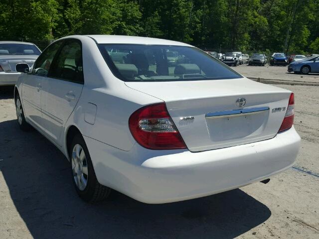 4T1BE32K44U359078 - 2004 TOYOTA CAMRY LE 白色 照片 3