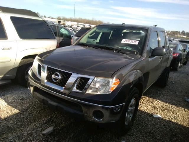 1N6AD0ER9BC405370 - 2011 NISSAN FRONTIER S GRAY photo 2