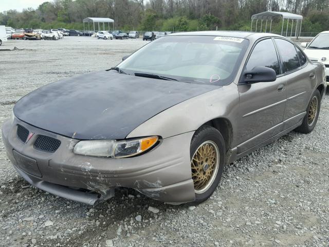 1G2WP52K6YF205563 - 2000 PONTIAC GRAND PRIX BROWN photo 2