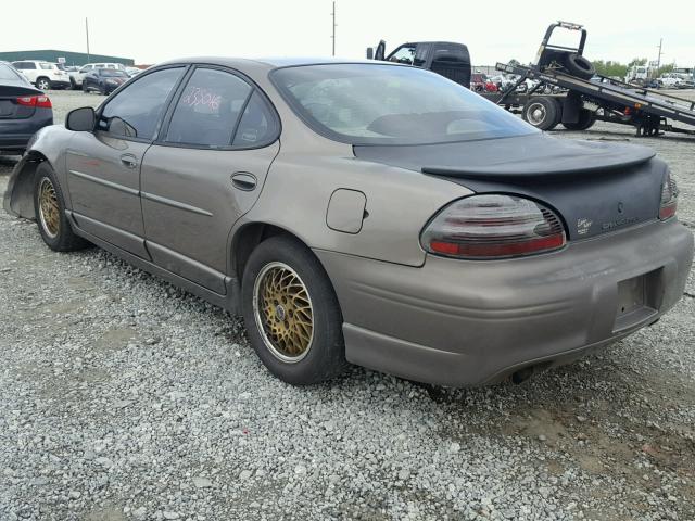 1G2WP52K6YF205563 - 2000 PONTIAC GRAND PRIX BROWN photo 3