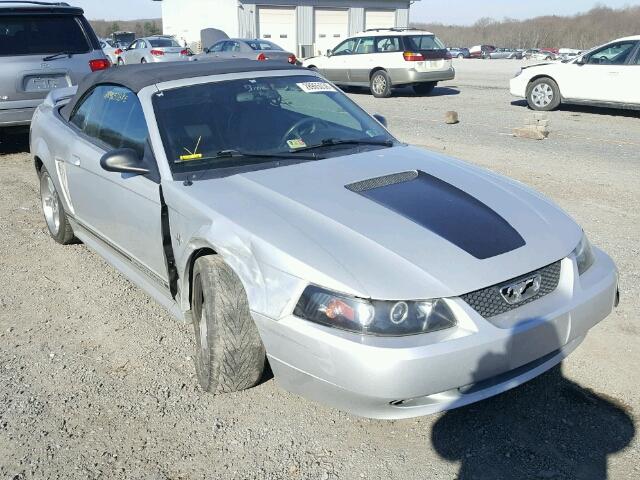 1FAFP4446YF197829 - 2000 FORD MUSTANG SILVER photo 1